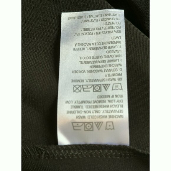 Susan Graver Liquid Knit Sleeveless Top Sz 20W Black Minimalist Neutral Classic - Picture 4 of 7